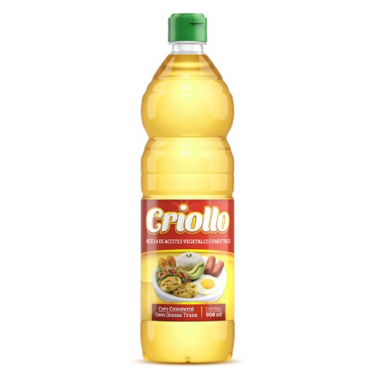 Aceite Criollo Vegetal 900Ml