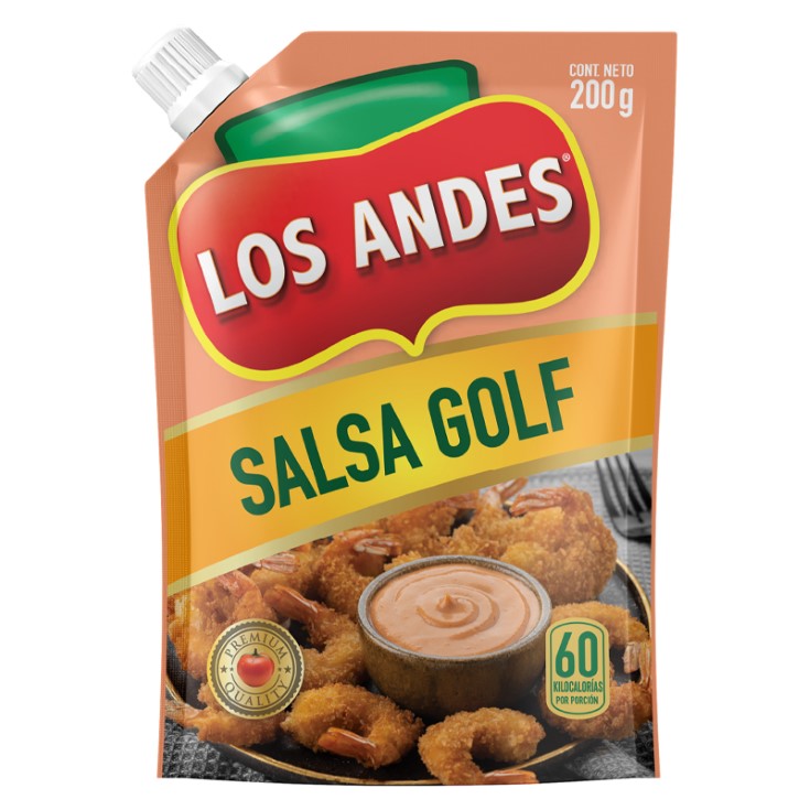 Salsa Golf Pet Los Andes Doypack 200Gr