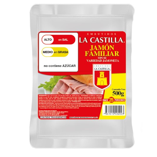 Jamoneta Familiar La Castilla III 500 Gr.