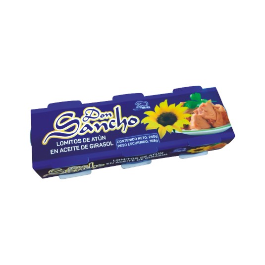 Atun Tripack Don Sancho En Aceite 80Gr