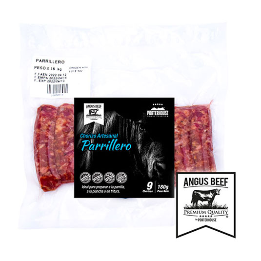 Chorizo Parrillero Porterhouse Un.9 180gr.