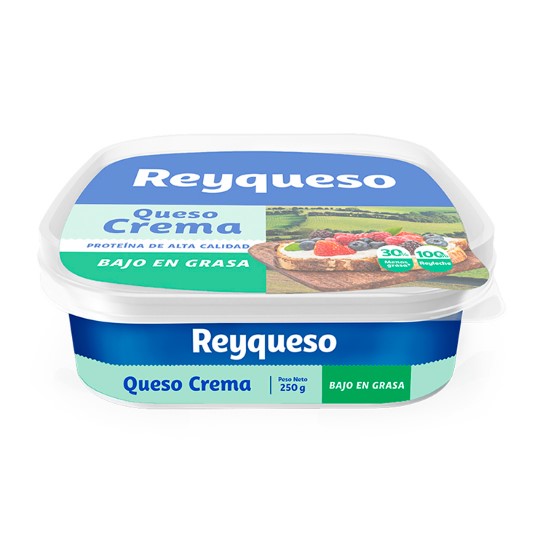 Queso Crema Reyqueso Reducido En Grasa 250Gr