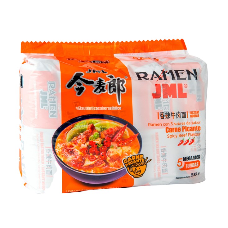 Ramen Jml Carne Picante 585Gr