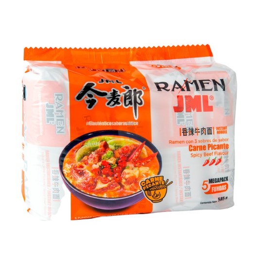 Ramen Jml Carne Picante 585Gr