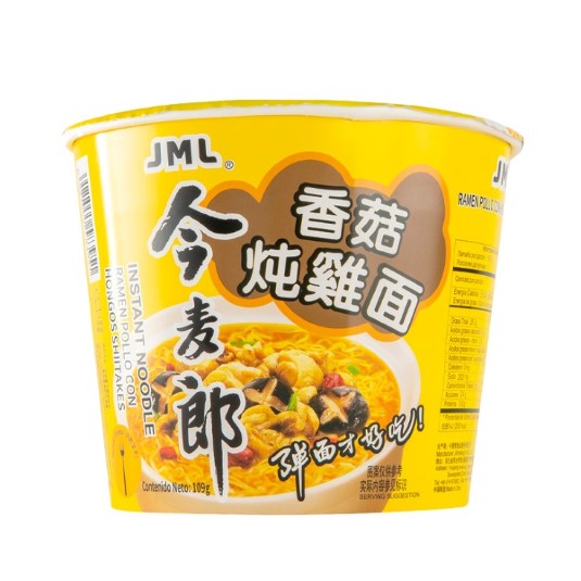 Ramen Jml Pollo Con Hongos Shitake Vaso 109Gr