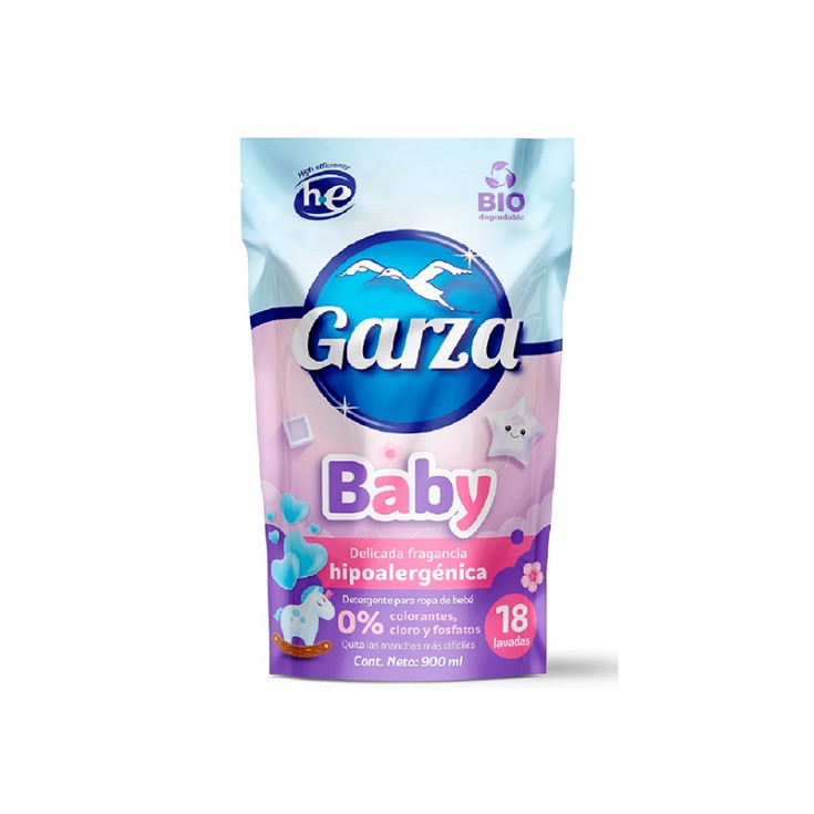 Detergente Baby Garza Doypack 900Ml