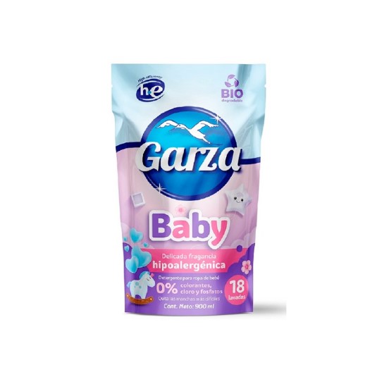 Detergente Baby Garza Doypack 900Ml