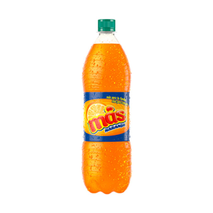 Gaseosa Mas Naranja 1L