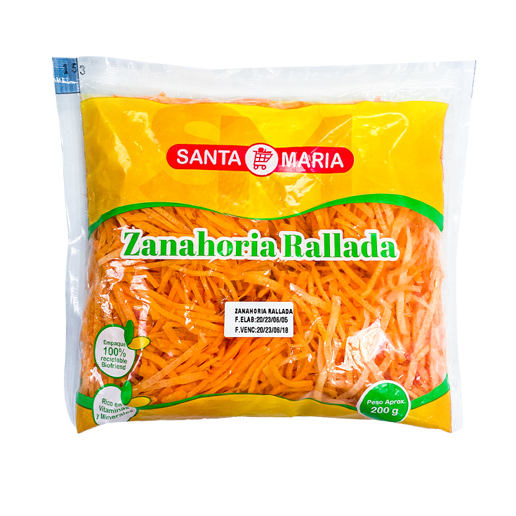 Zanahoria Rallada Santa Maria 200Gr