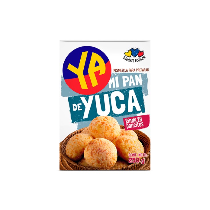Premezcla Para Preparar Pan De Yuca Ya 250 Gr