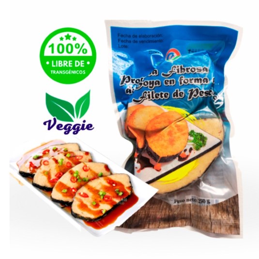 Proteina Fibrosa De Soya Forma Filete 250Gr Son Tzen