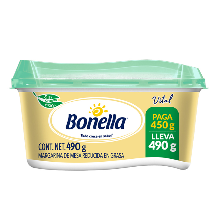 Margarina Bonella Vital 490Gr