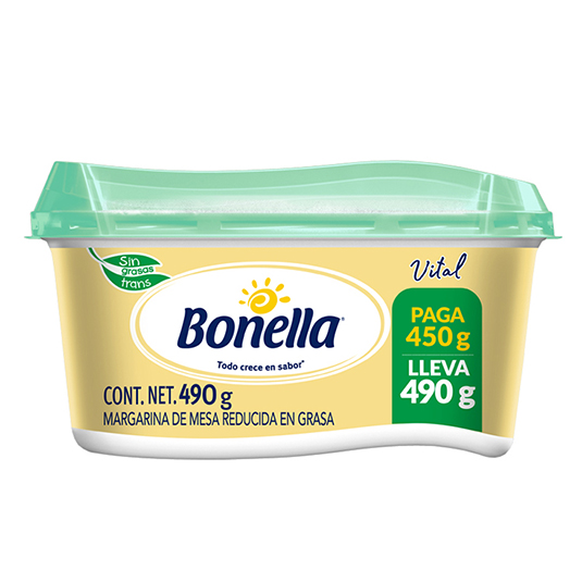 Margarina Bonella Vital 490Gr