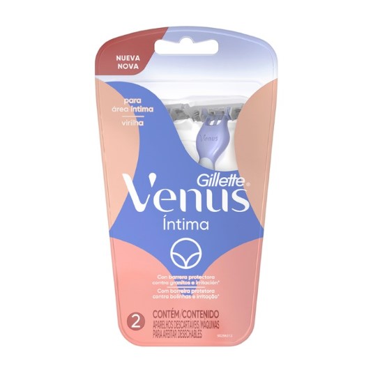 Maquina Para Afeitar Gillette Venus Intim Des X2Un