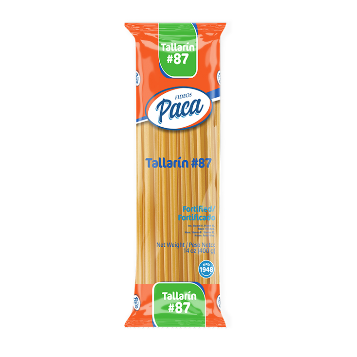 Paca Tallarín #87 400Gr Paca Tallarín #87 400Gr