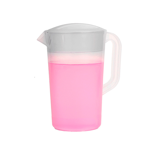 Jarra Iris Lila Con Tapa Gris Lavanda Casa Pica 2L
