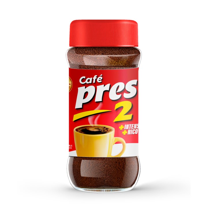 Café Pres 2 Atomizado Frasco 95 Gr.