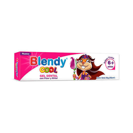 Pasta Dental Blendy Cool Fresa 25 Cc