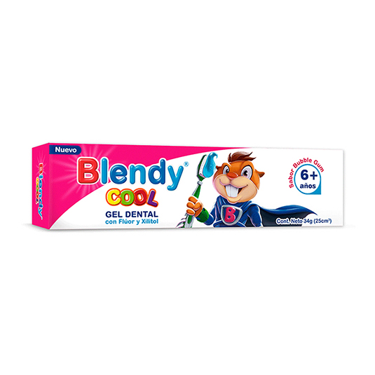 Pasta Dental Blendy Cool Bubble Gum 25Cc