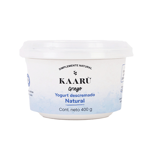 Yogurt Griego Natural Kaaru 400 Gr