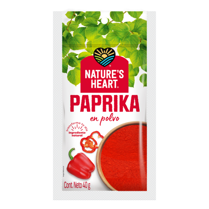 Paprika Natures Heart 40 Gr Paprika Natures Heart 40 Gr