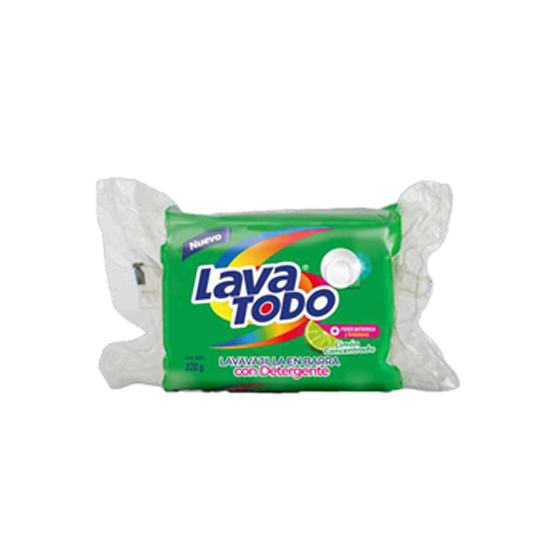 Lavavajilla Lavatodo en Barra con Detergente 220gr