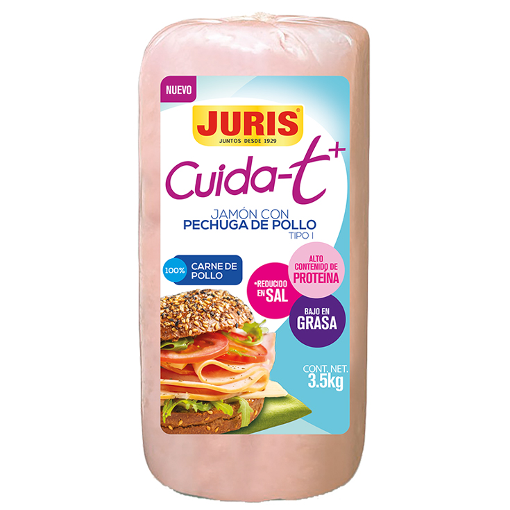 Jamón de Pollo Juris Cuidat+ Pieza 3.5kg