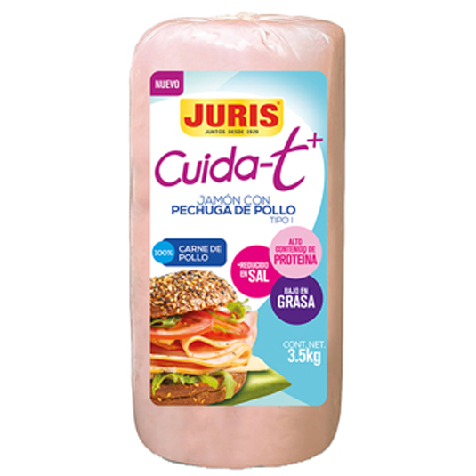 Jamón de Pollo Juris Cuidat+ Pieza 3.5kg