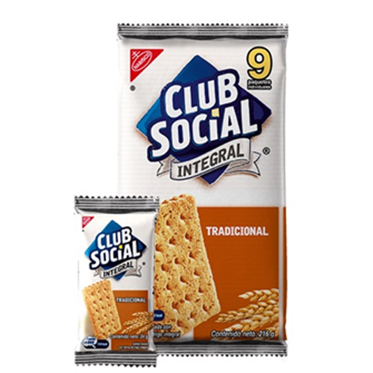 Galleta Integral Club Social 216GR