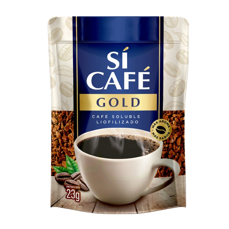 Si Café Gold Liofilizado Display 23 Gr.