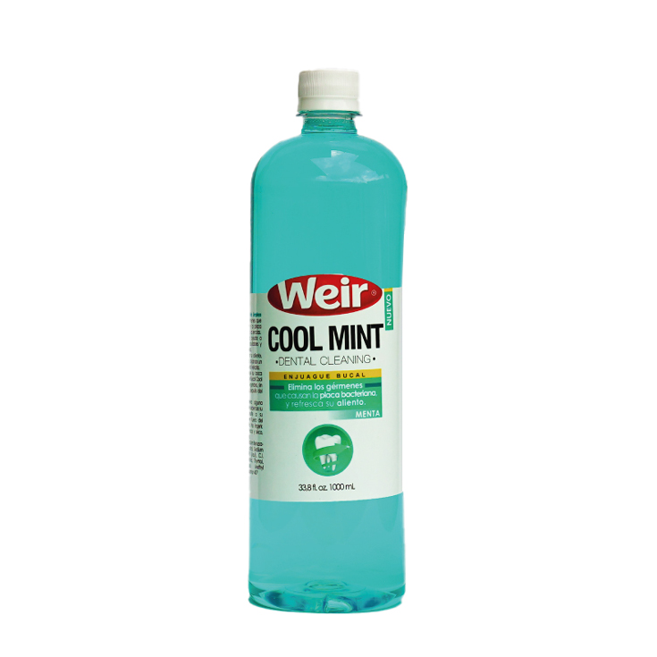 Weir Enjuague Bucal Oral Mint 1000 Ml