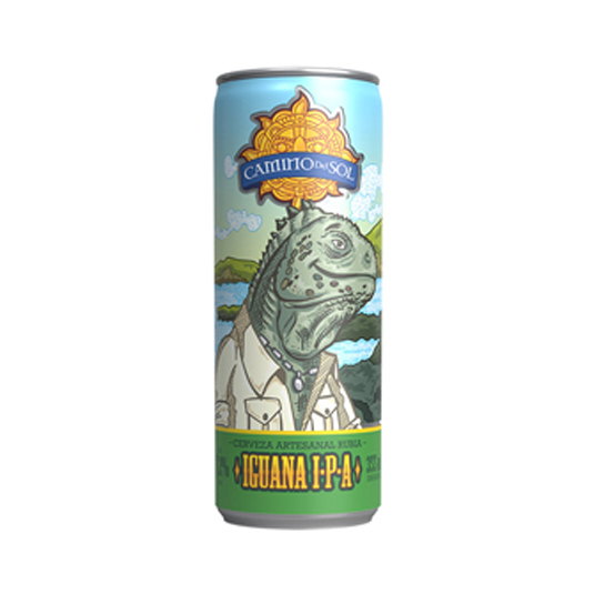Cerveza Artesanal Camino Del Sol Iguana Ipa Lata 355Ml