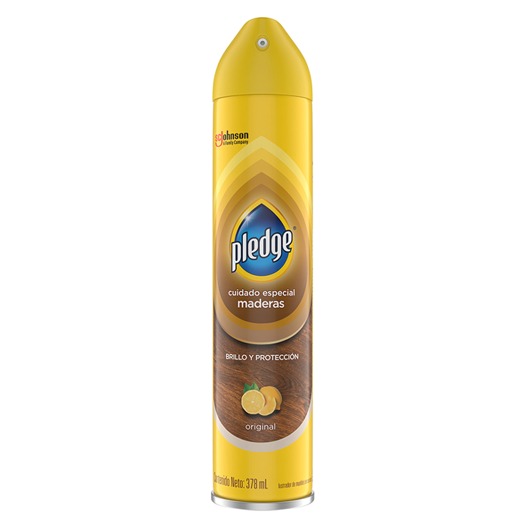 Brillo & Protección Pledge Madera Aerosol Original 378 Ml.