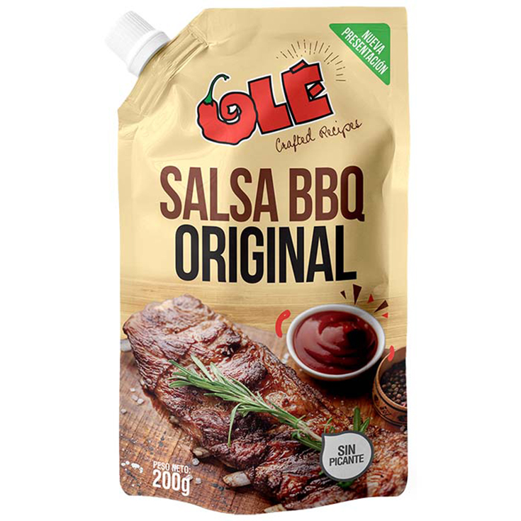 Salsa Bbq Original Ole 200 Gr