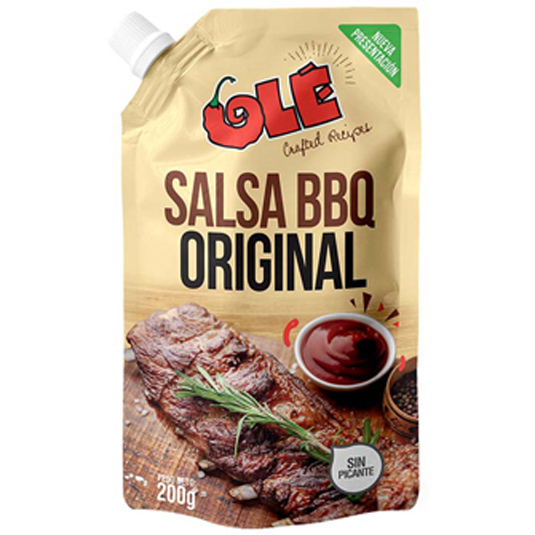 Salsa Bbq Original Ole 200 Gr