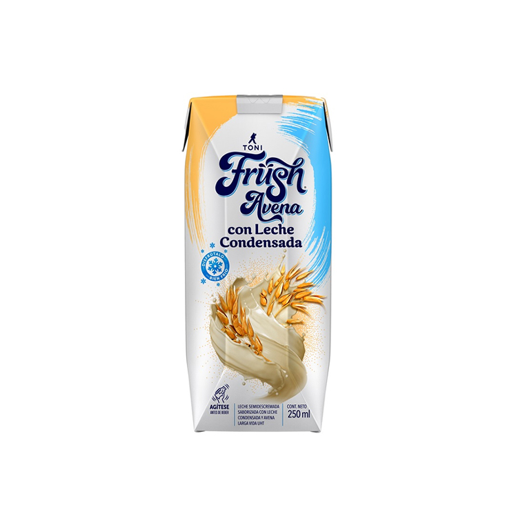 Avena Frush Con Leche Condensada Toni 250Ml Tpk