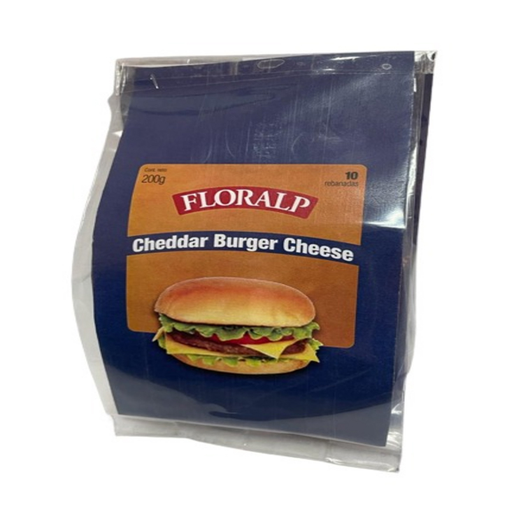 Cheedar Floralp Burguer 200 Gr
