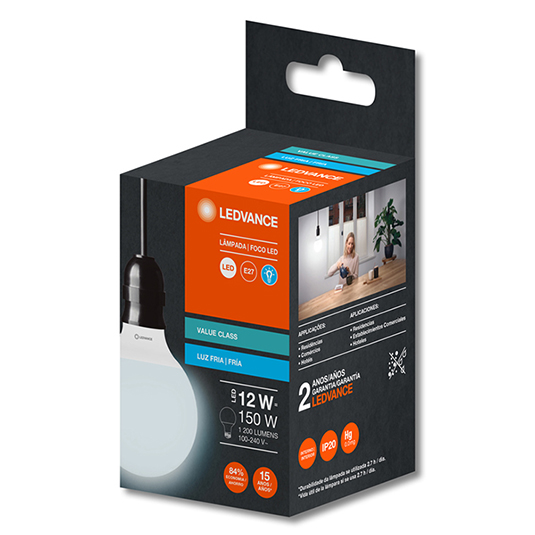 Foco Osram Led A75 12W Luz Blanca Un.