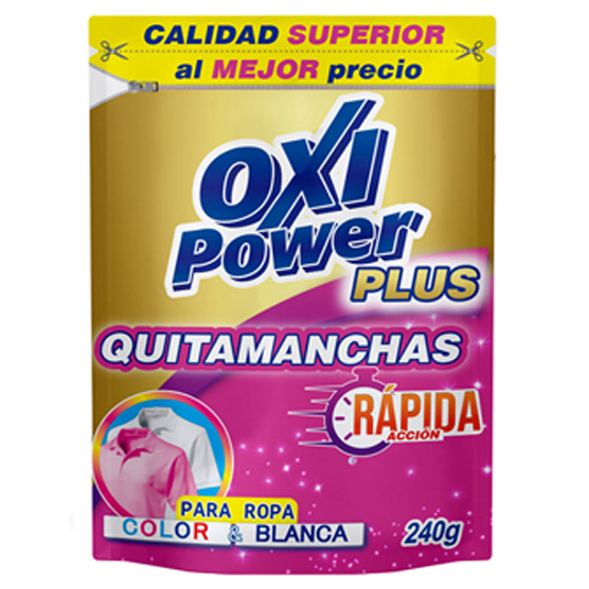 Quitamanchas Max Oxi Power Doypack Color 240Gr.