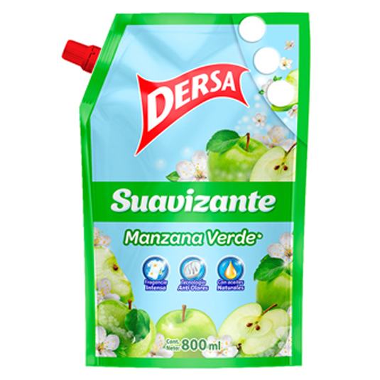 Suavizante Dersa Manzanaverde 800 Ml