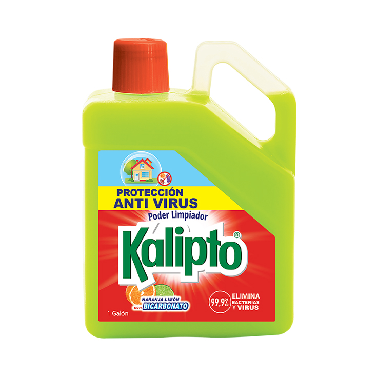 Desinfectante Kalipto Naranja-Limon Bicarbonato 3.8Lt.