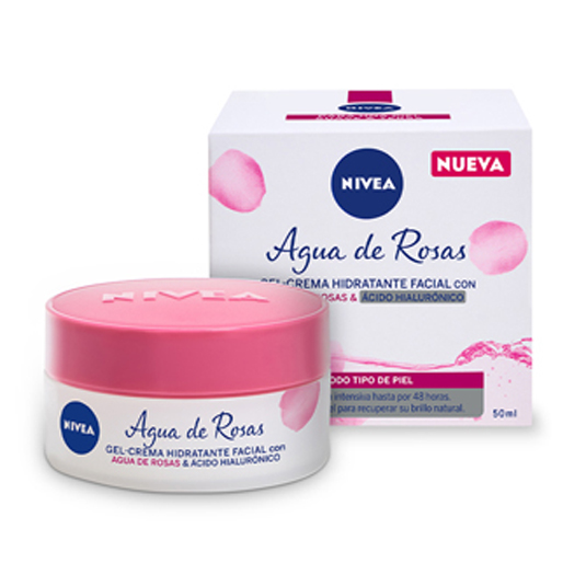 Crema Gel de Rosas Con Ácido Hialurónico Nivea Face 50ML