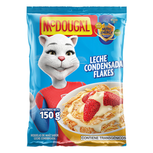 Cereal Mc Dougal Funda Flakes Leche Condensada 150 Gr