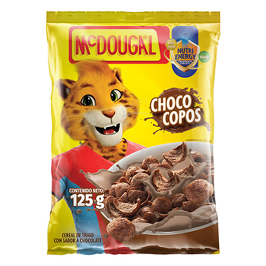 Cereal Mc Dougal Funda Choco Copos 125 Gr