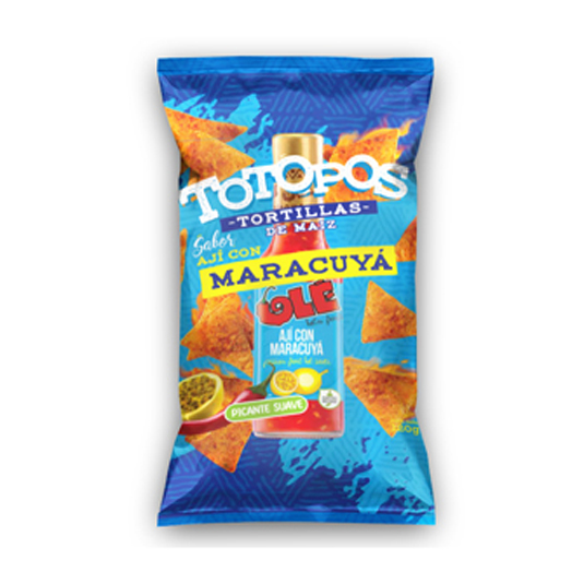 Totopos Ají Con Maracuyá Ole 120G