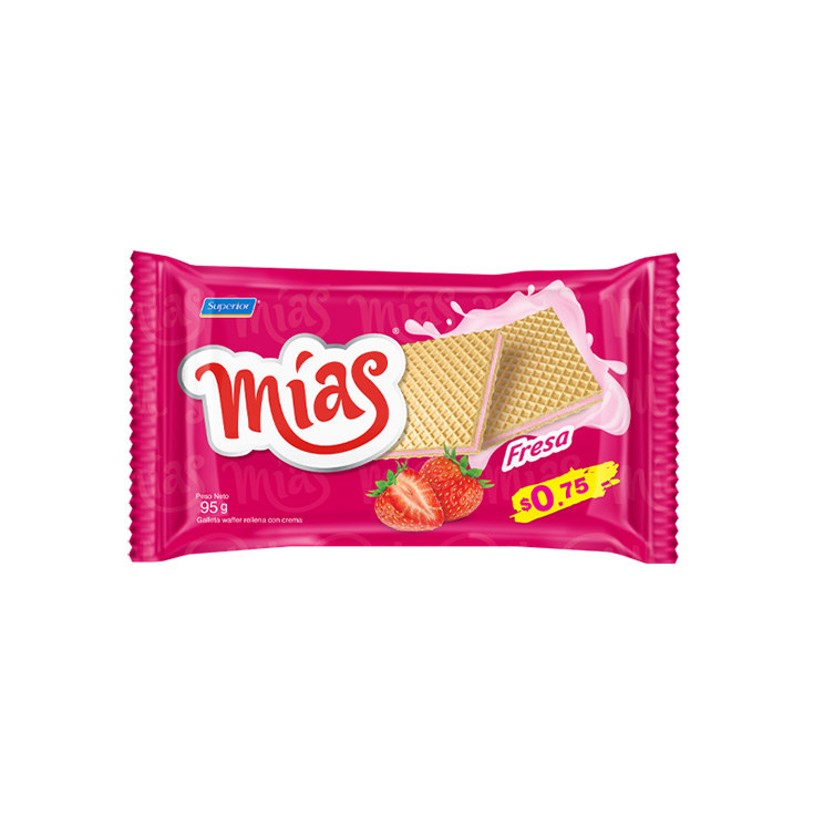 Galletas Fresa Mias 95G Galletas Fresa Mias 95G