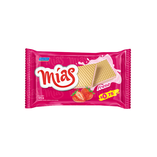 Galletas Fresa Mias 95G