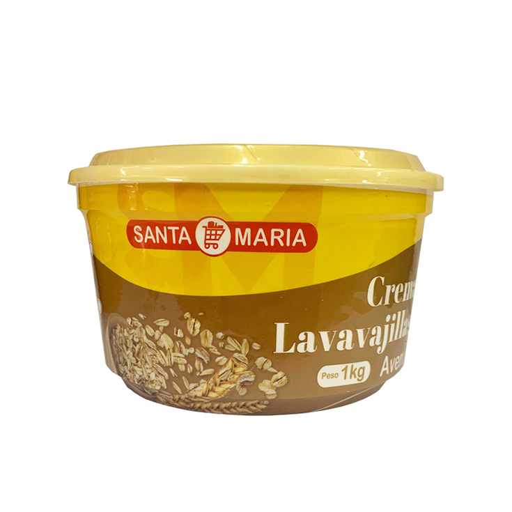 Santa Maria Crema Lavavajilla Avena 1Kg