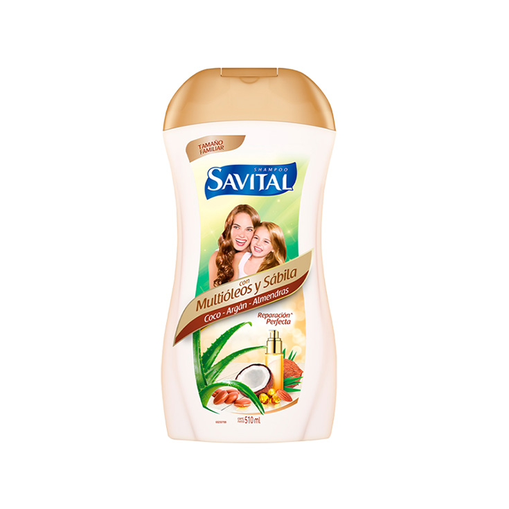 Shampoo Savital Multiaceites 510Ml