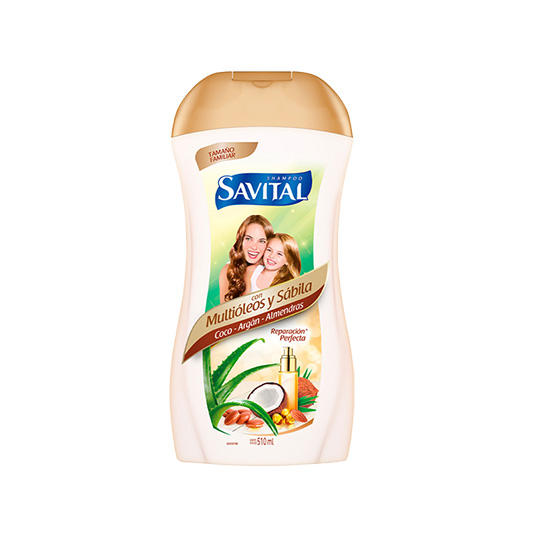 Shampoo Savital Multiaceites 510Ml